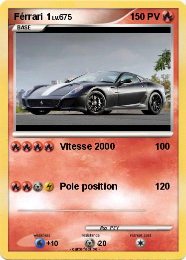 Pokemon Férrari 1