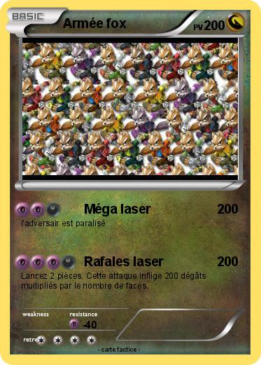 Pokemon Armée fox