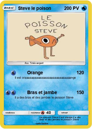 Pokemon Steve le poison