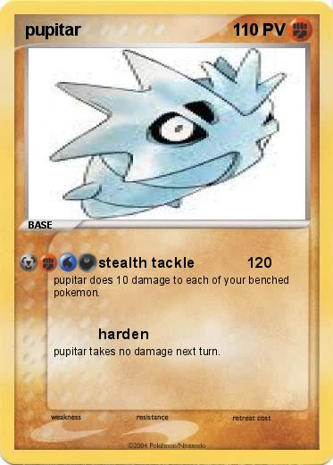Pokemon pupitar 