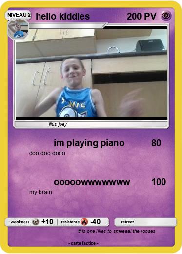 Pokemon hello kiddies