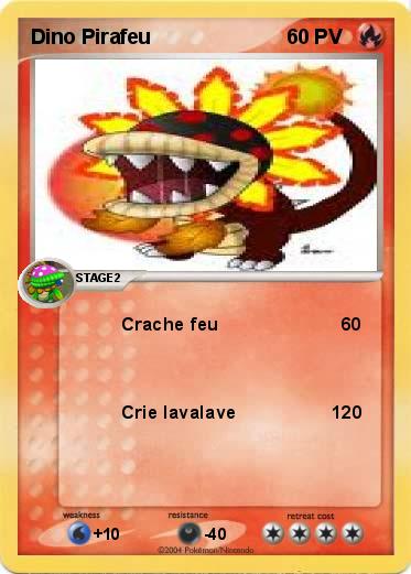 Pokemon Dino Pirafeu