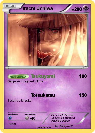Pokemon Itachi Uchiwa