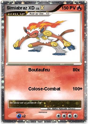 Pokemon Simiabraz XD