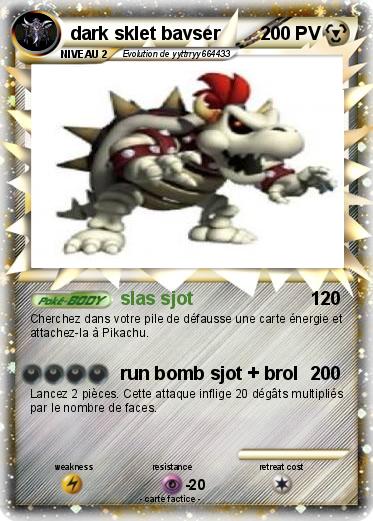 Pokemon dark sklet bavser