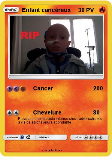 Pokemon Enfant cancéreux