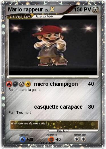 Pokemon Mario rappeur