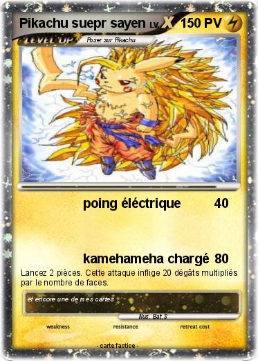 Pokemon Pikachu suepr sayen