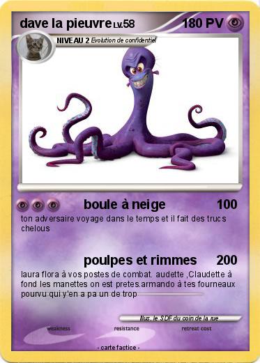 Pokemon dave la pieuvre