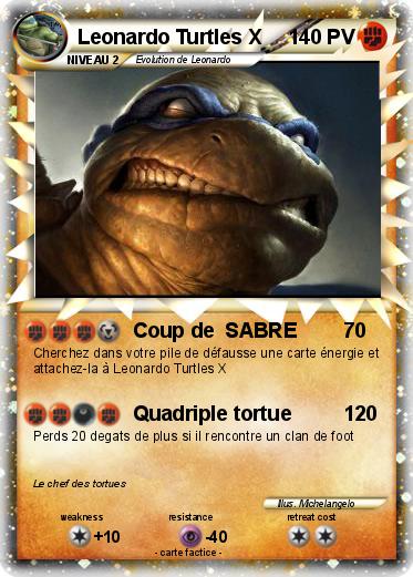 Pokemon Leonardo Turtles X