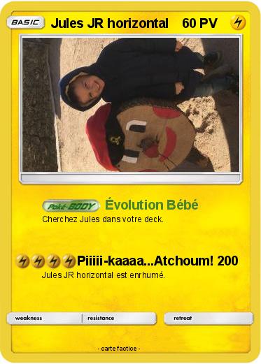 Pokemon Jules JR horizontal