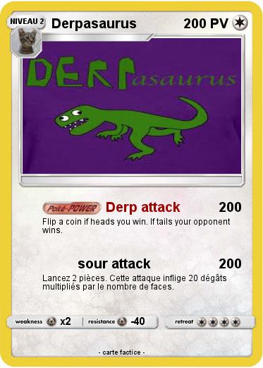 Pokemon Derpasaurus