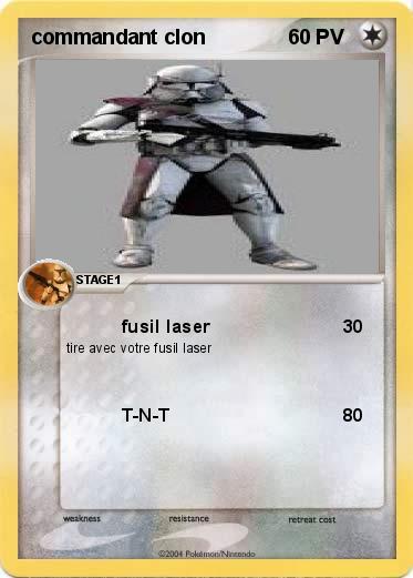 Pokemon commandant clon