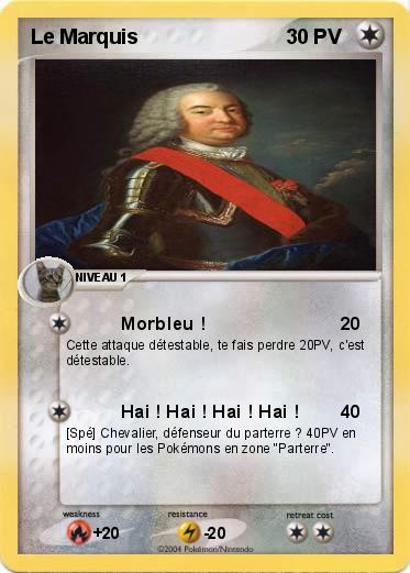 Pokemon Le Marquis