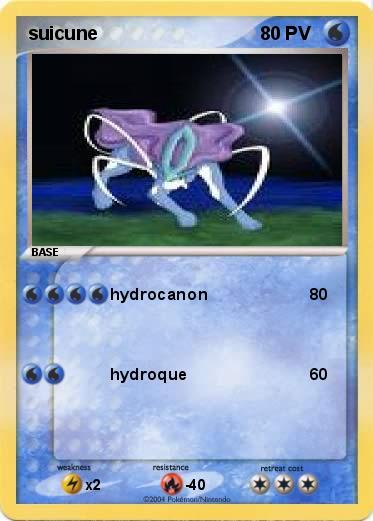 Pokemon suicune