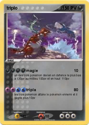 Pokemon triplo