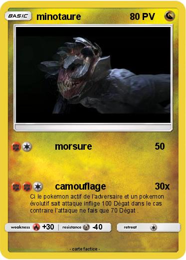 Pokemon minotaure