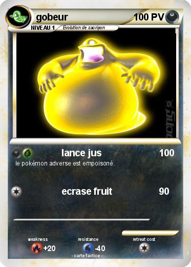 Pokemon gobeur