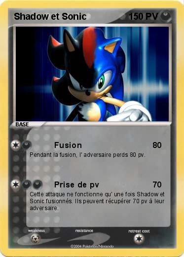 Pokemon Shadow et Sonic