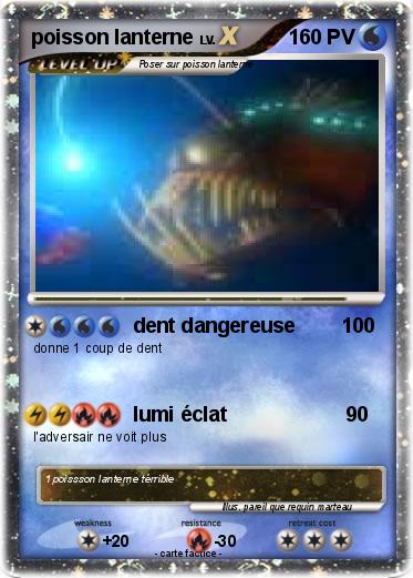 Pokemon poisson lanterne