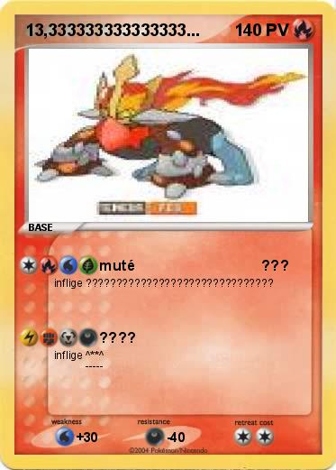 Pokemon 13,333333333333333...