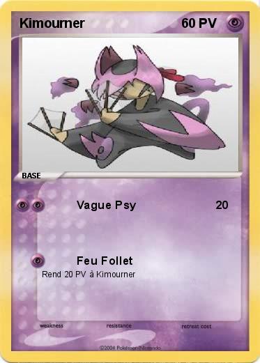 Pokemon Kimourner