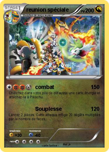 Pokemon reunion spéciale