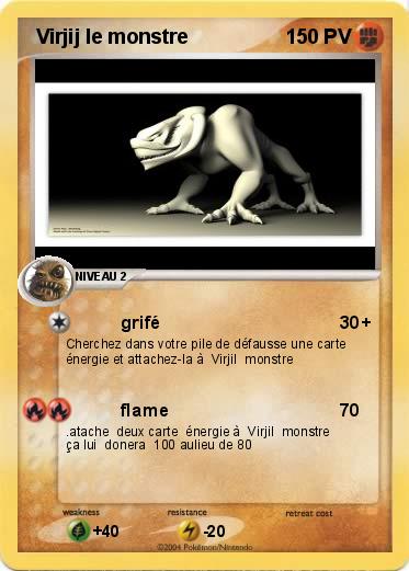 Pokemon  Virjij le monstre
