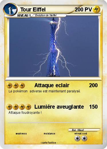 Pokemon Tour Eiffel