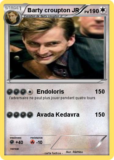 Pokemon Barty croupton JR