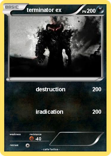 Pokemon terminator ex
