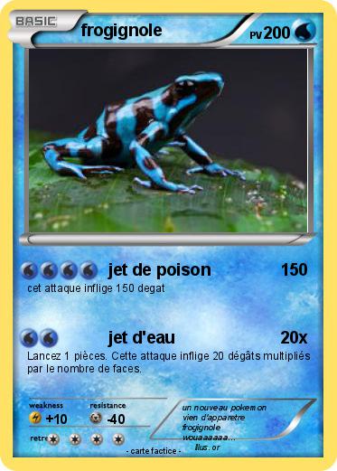 Pokemon frogignole