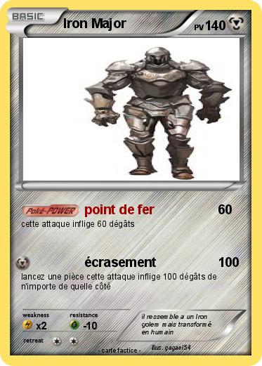Pokemon Iron Major