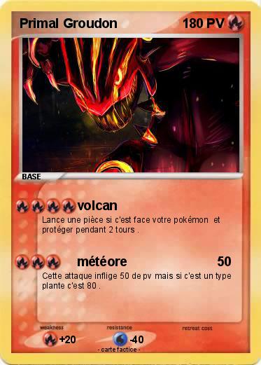 Pokemon Primal Groudon