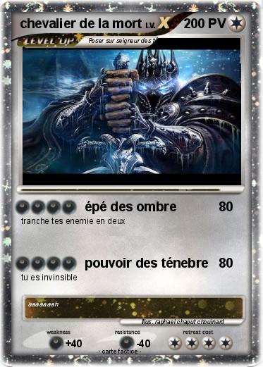 Pokemon chevalier de la mort