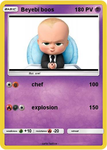 Pokemon Beyebi boos