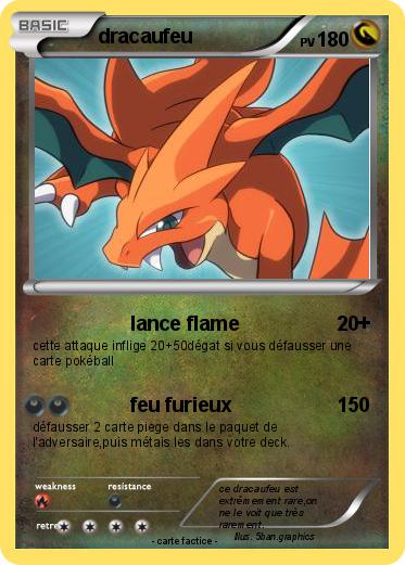 Pokemon dracaufeu