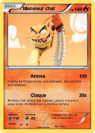 Pokemon Monsieur chat
