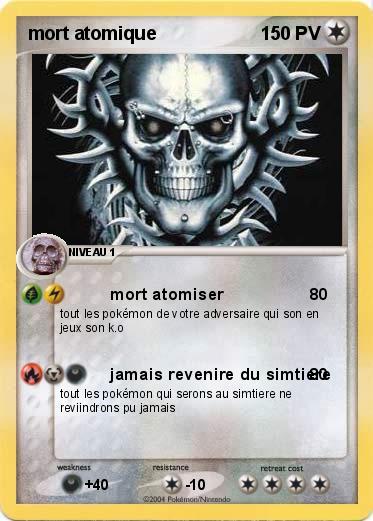 Pokemon mort atomique