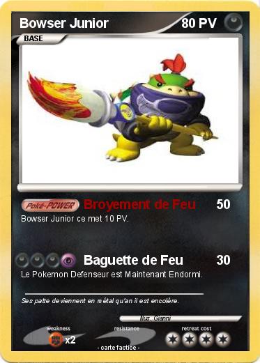 Pokemon Bowser Junior