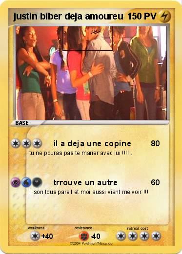Pokemon justin biber deja amoureu