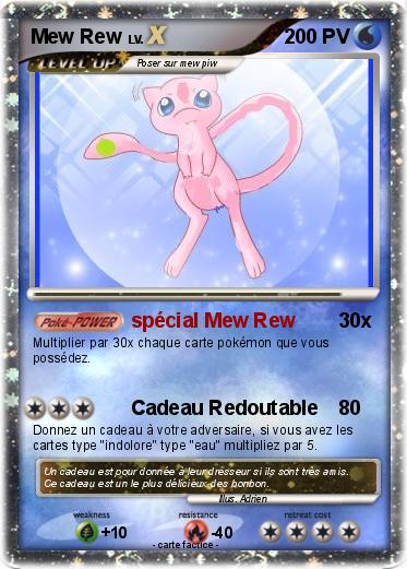Pokemon Mew Rew