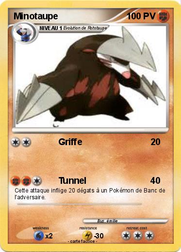 Pokemon Minotaupe