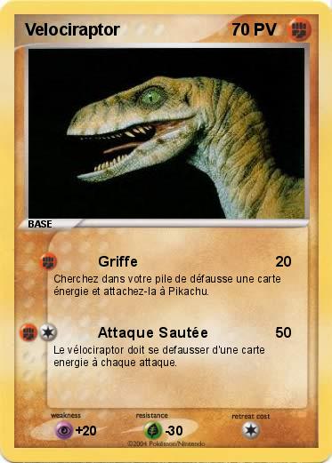 Pokemon Velociraptor