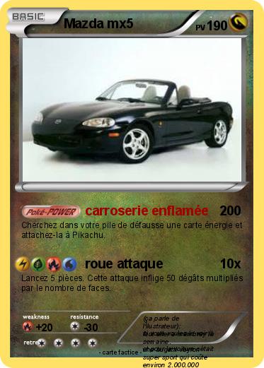 Pokemon Mazda mx5