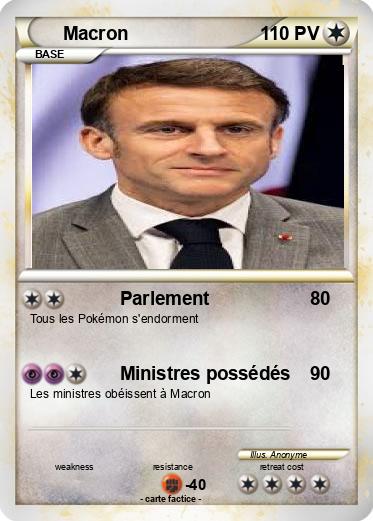 Pokemon Macron