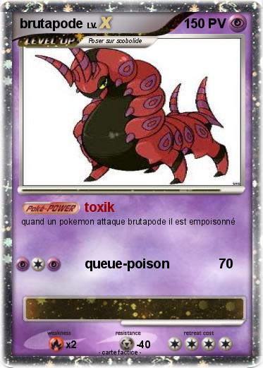 Pokemon brutapode