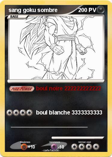 Pokemon sang goku sombre