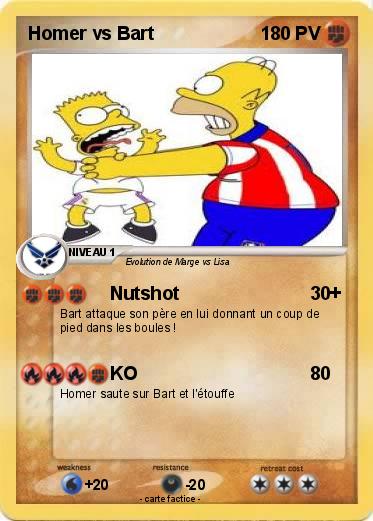 Pokemon Homer vs Bart
