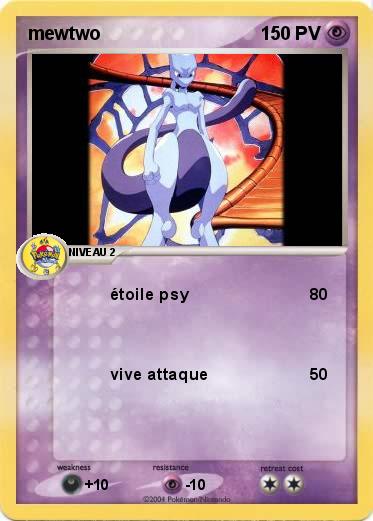 Pokemon mewtwo